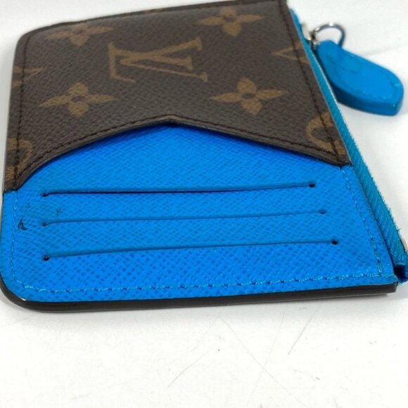 LOUIS VUITTON M12382 Monogram Porte Cult-Romy Wallet Coin Card Case coin purse - Picture 5 of 9